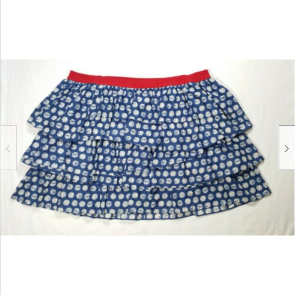 NWOT LANE BRYANT Ruffle A-line Skirt 3193-2E1M